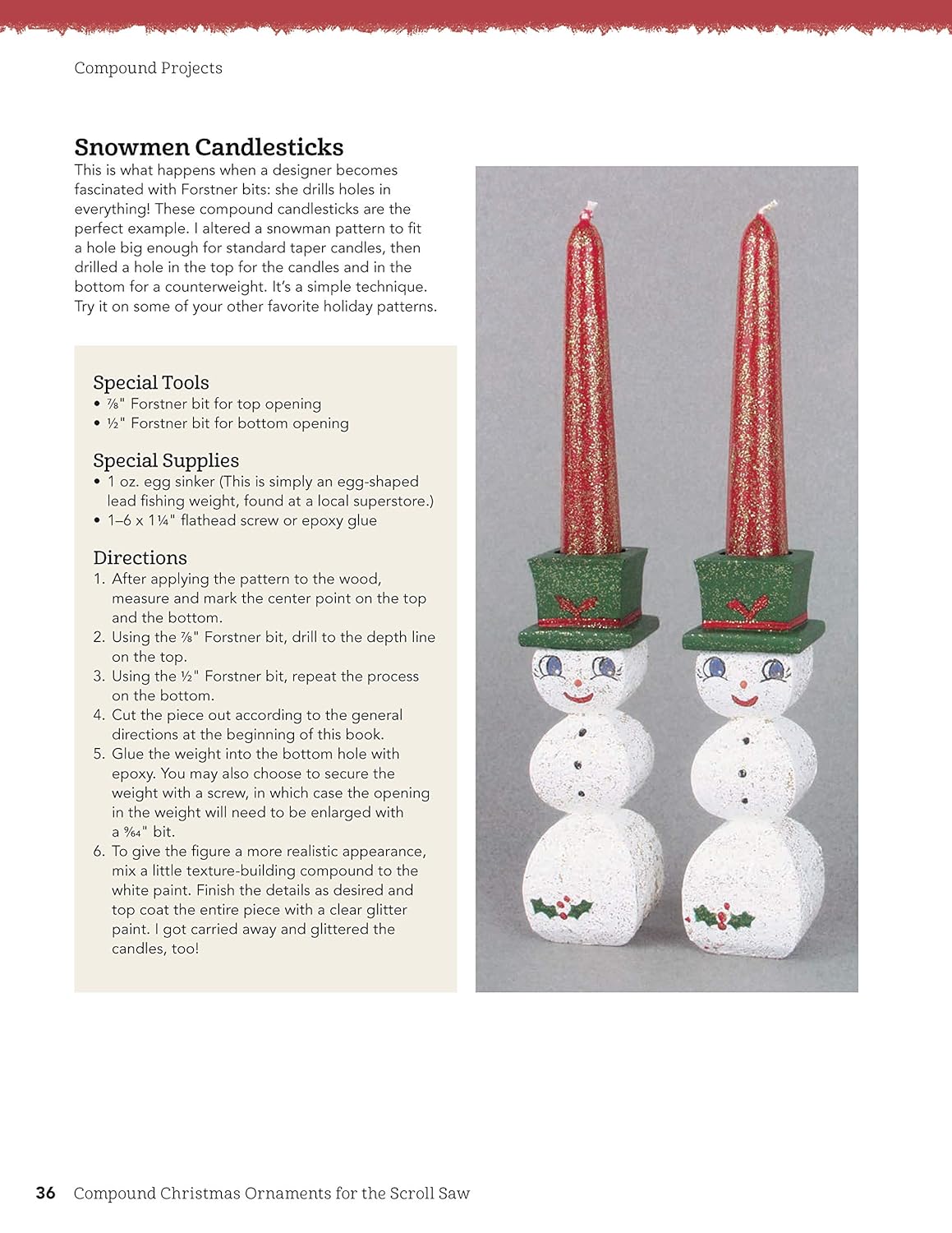 Compound Christmas Ornaments for the Scroll Saw, Revised Edition