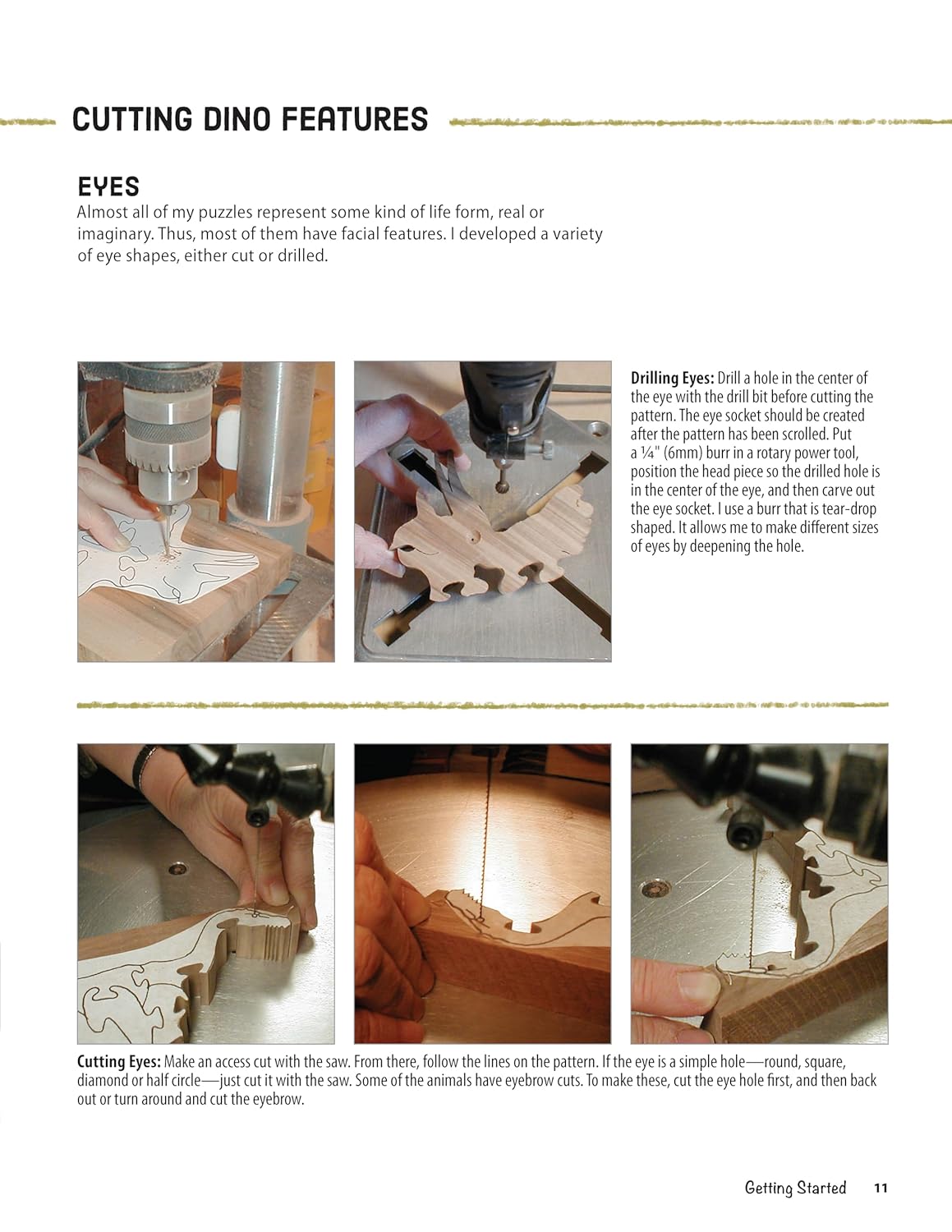 Making Wooden Dinosaur Toys and Puzzles