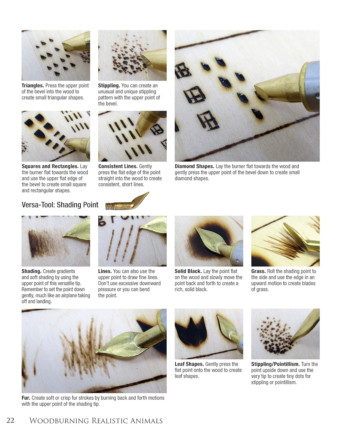 Woodburning Realistic Animals