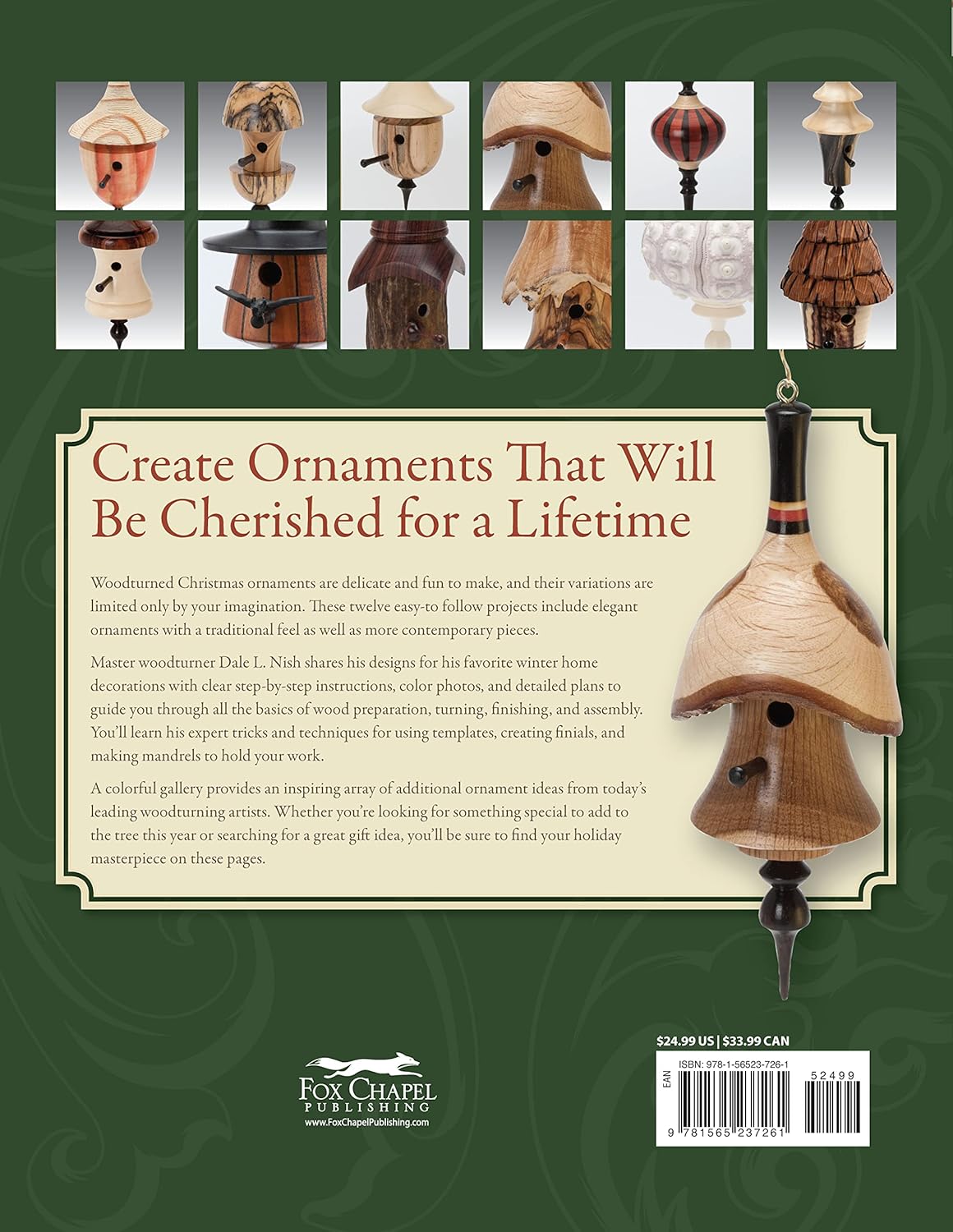 Woodturning Christmas Ornaments with Dale L. Nish