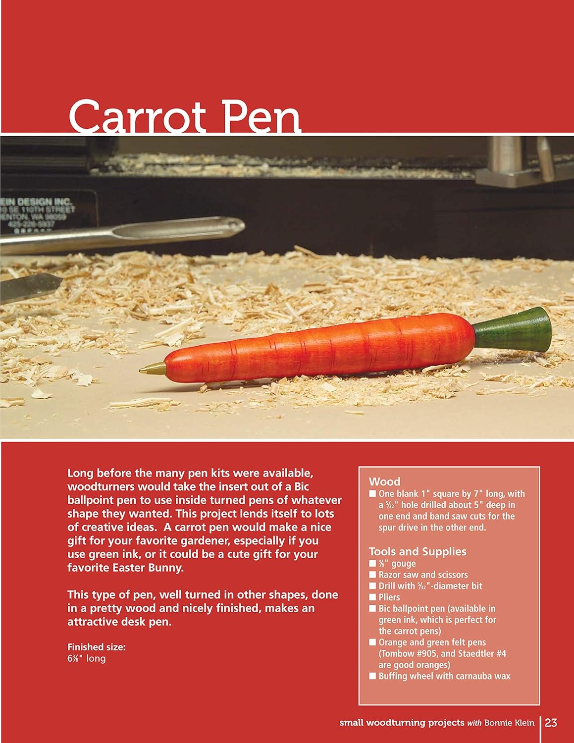 Small Woodturning Projects with Bonnie Klein