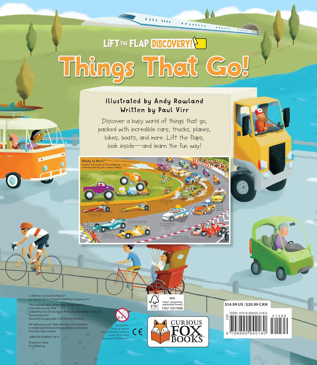 Lift the Flap: Discovery! Things That Go!