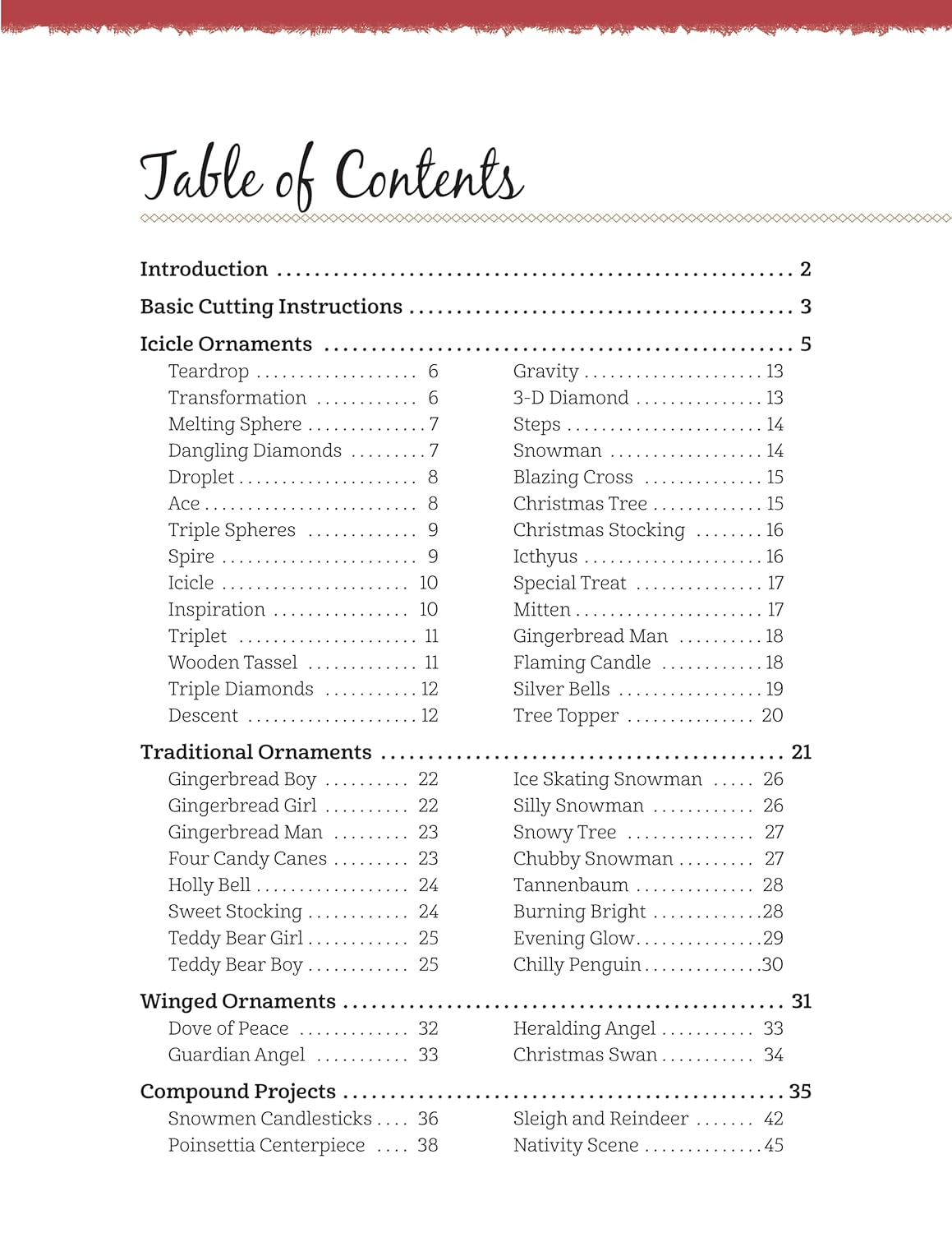Compound Christmas Ornaments for the Scroll Saw, Revised Edition