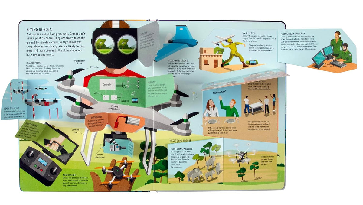 Lift the Flap: Learning+ Robots