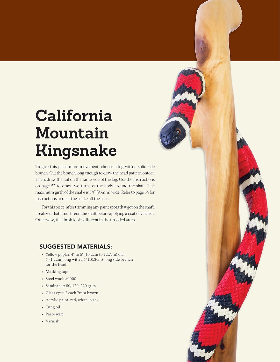 Hand Carving Your Own Walking Stick