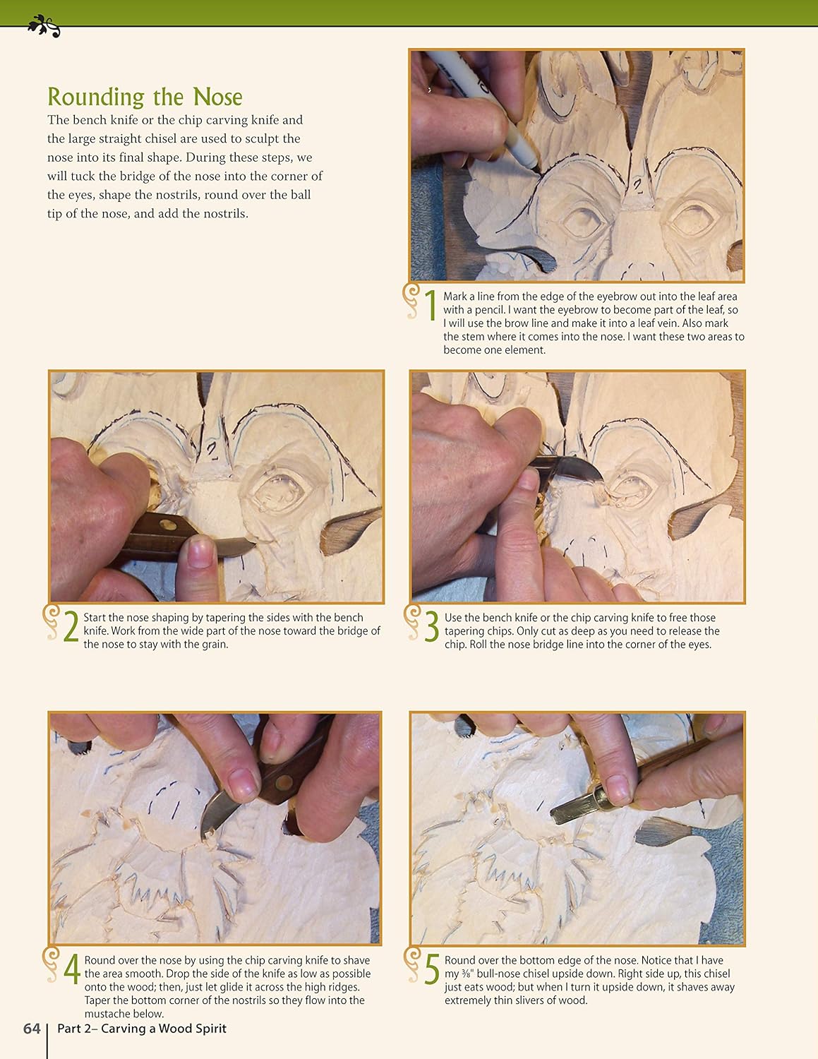 Relief Carving Wood Spirits, Revised Edition