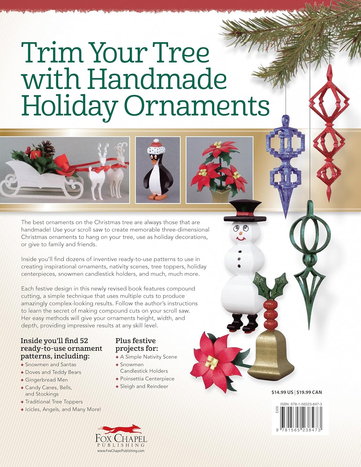 Compound Christmas Ornaments for the Scroll Saw, Revised Edition