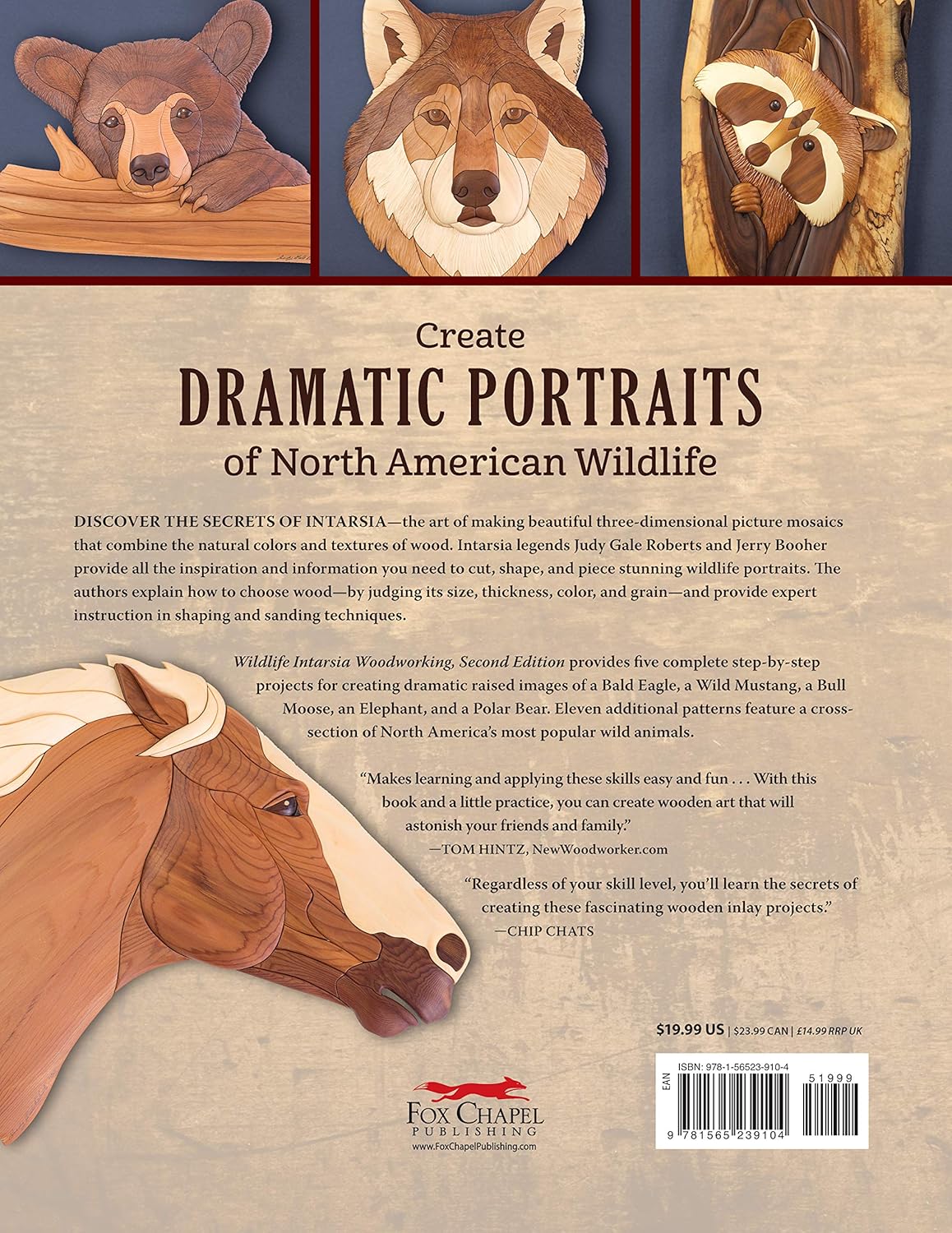 Wildlife Intarsia Woodworking, 2nd Edition