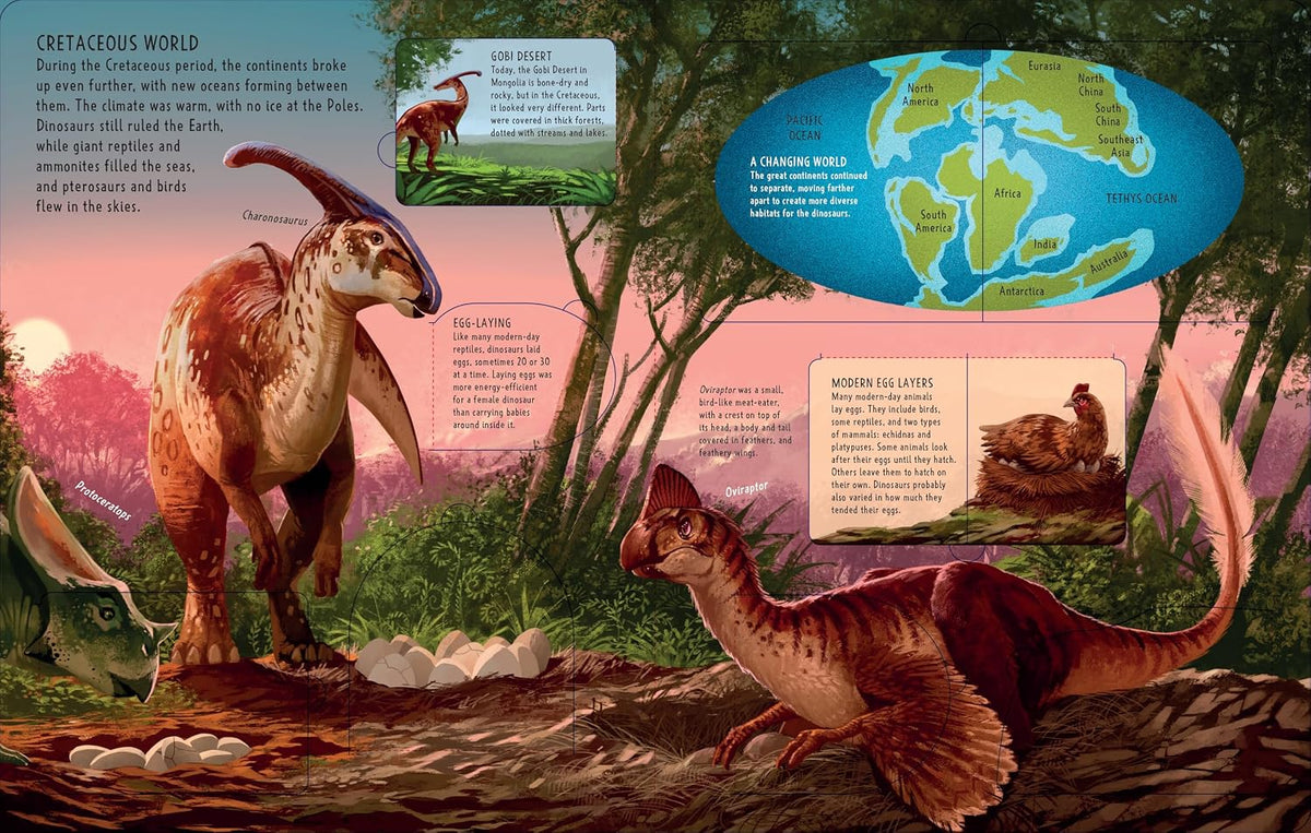 Lift the Flap: Learning+ Dinosaurs