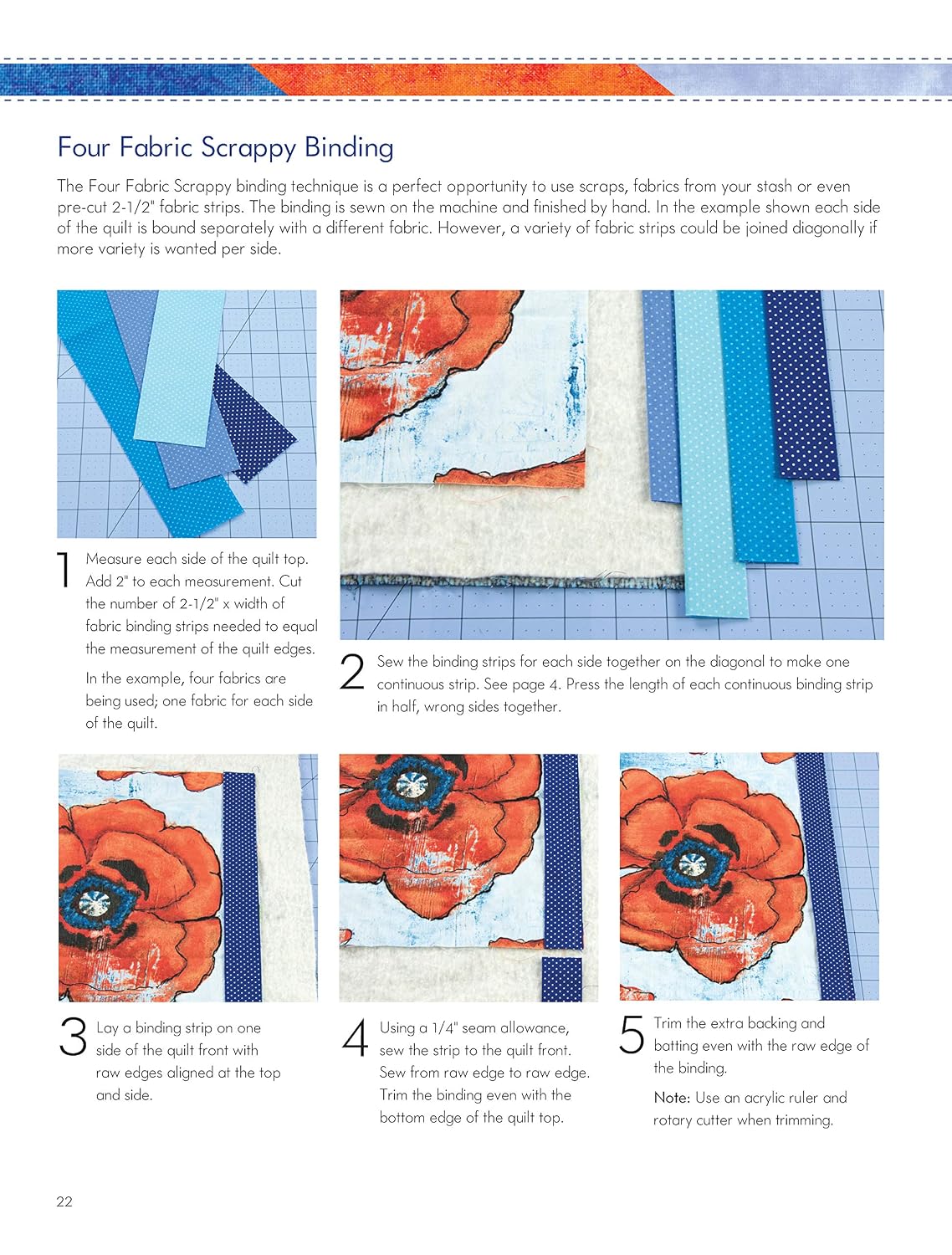There's More Than One Way to Bind a Quilt