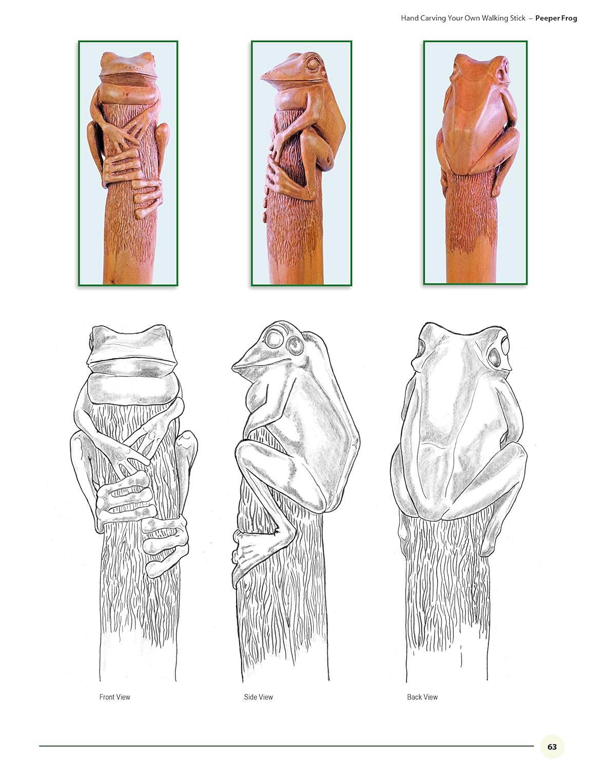 Hand Carving Your Own Walking Stick