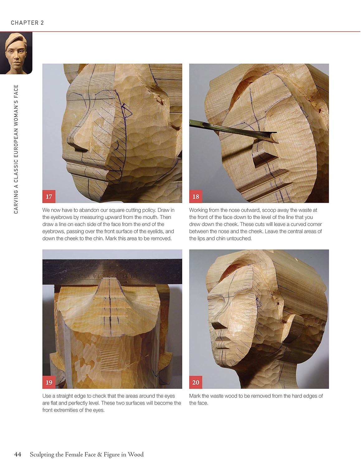 Sculpting the Female Face & Figure in Wood