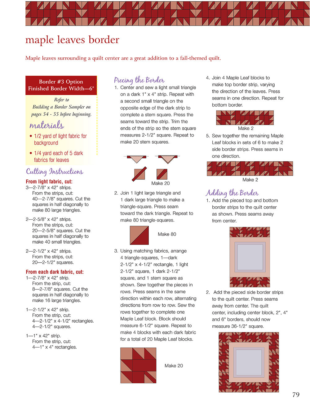 Borders The basics & beyond - Fox Chapel Publishing Co.