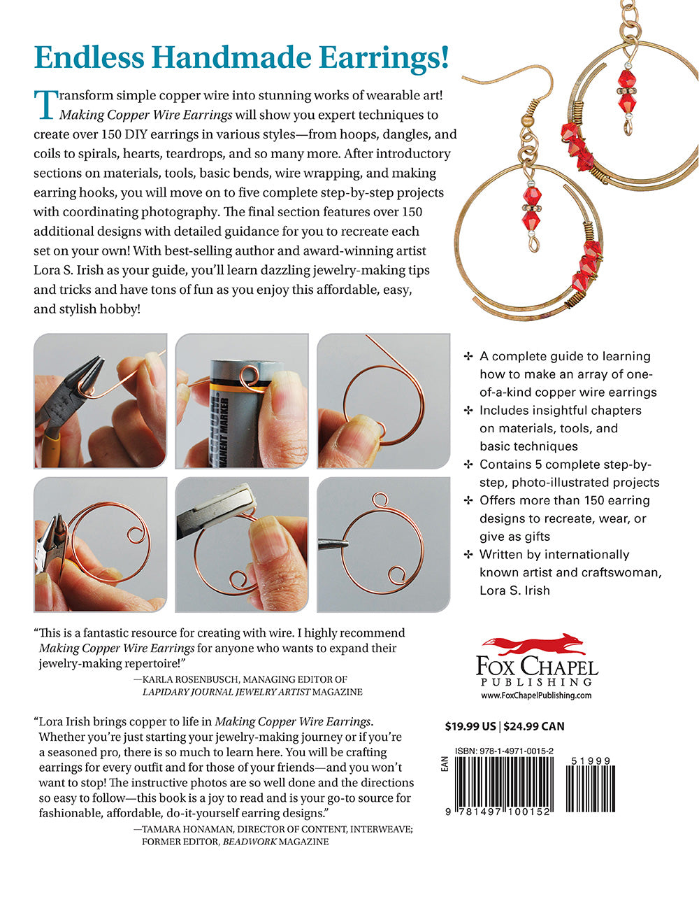 Making Copper Wire Earrings - Fox Chapel Publishing Co.