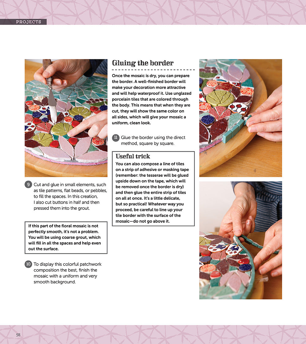 Masaeck Instructions.pdf Beginner's Guide to Making Mosaics – Fox Chapel Publishing Co.