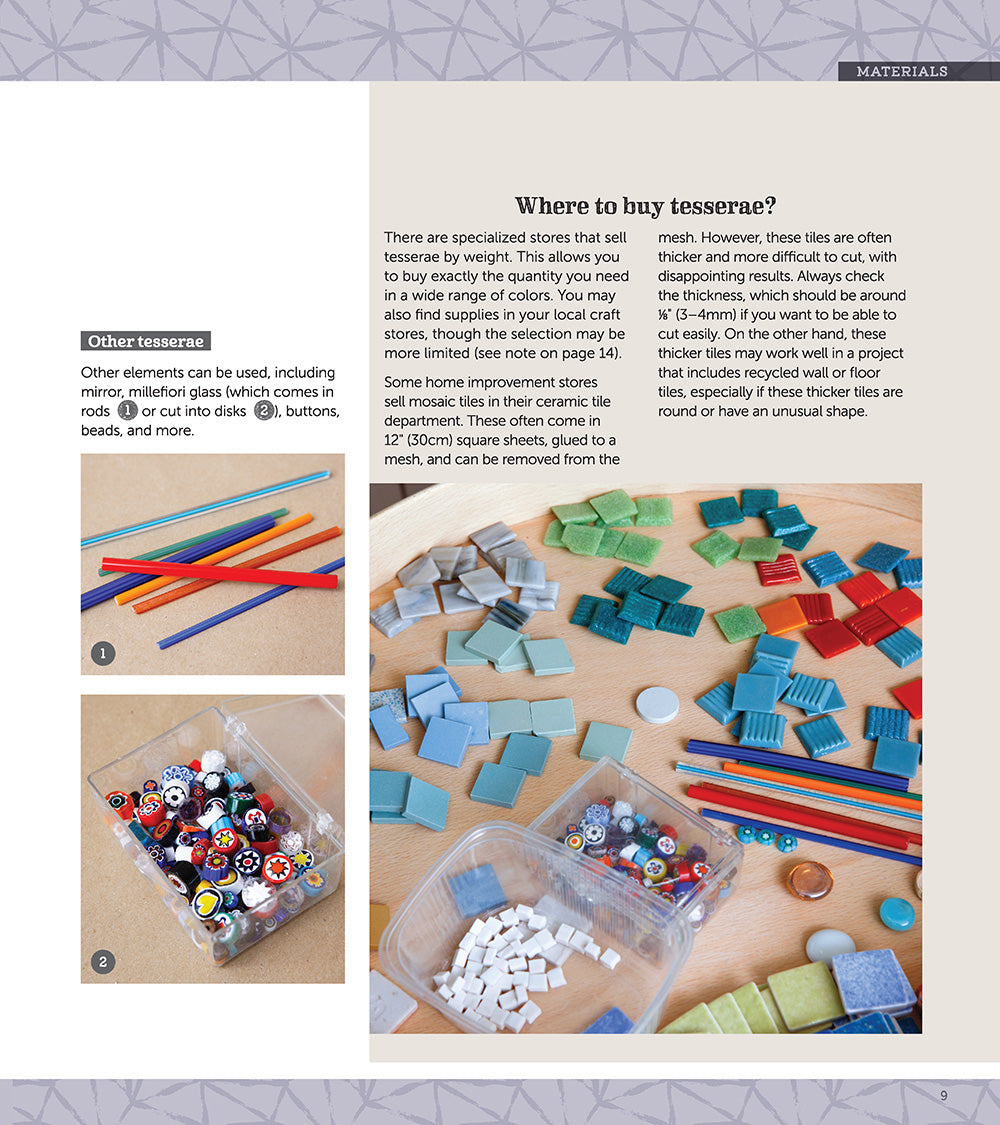Masaeck Instructions.pdf Beginner's Guide to Making Mosaics – Fox Chapel Publishing Co.