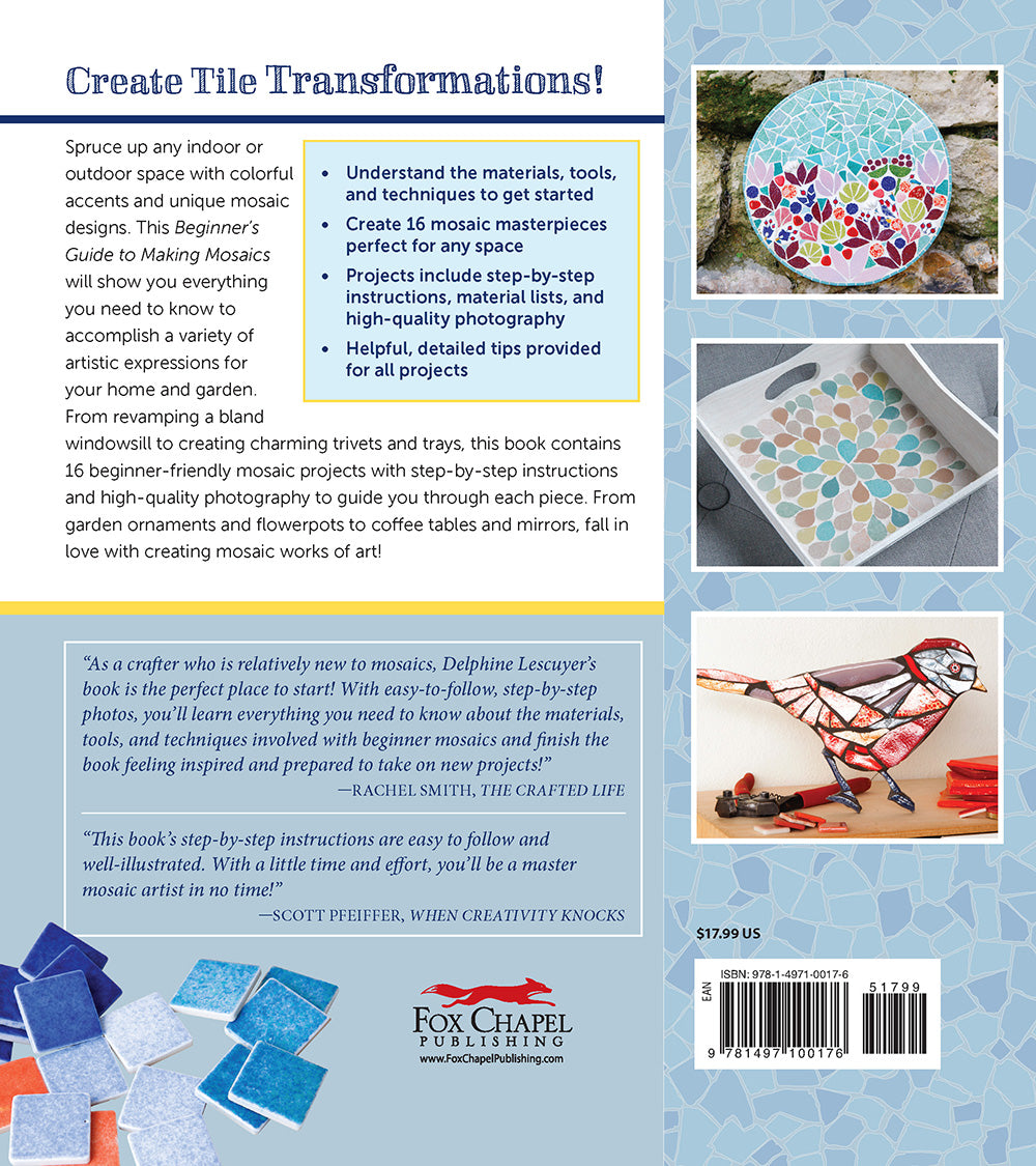 Beginner's Guide to Making Mosaics - Fox Chapel Publishing Co.