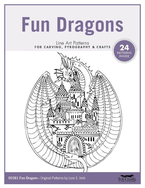 Fun Dragons Carving Patterns (Download)