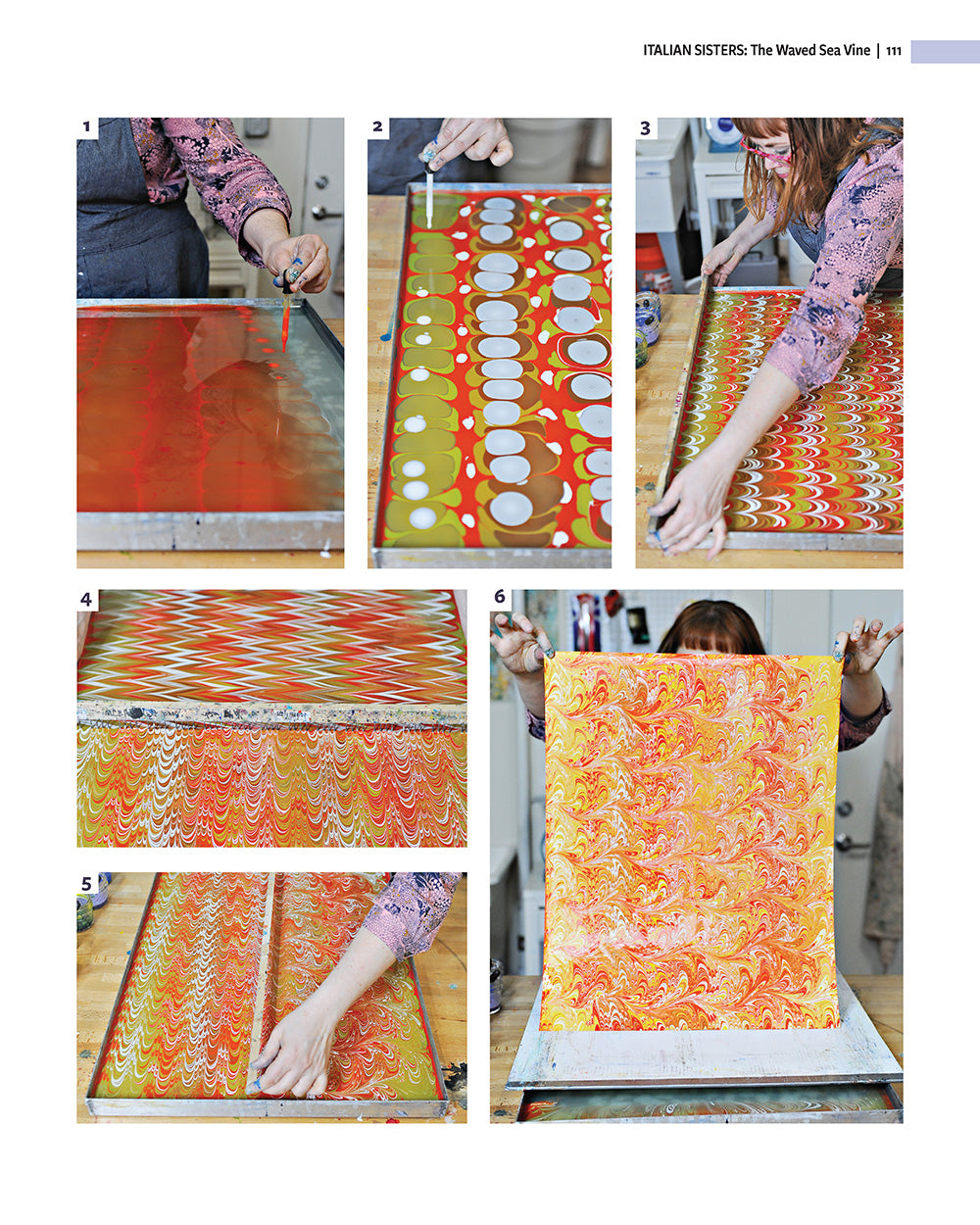 Making Marbled Paper
