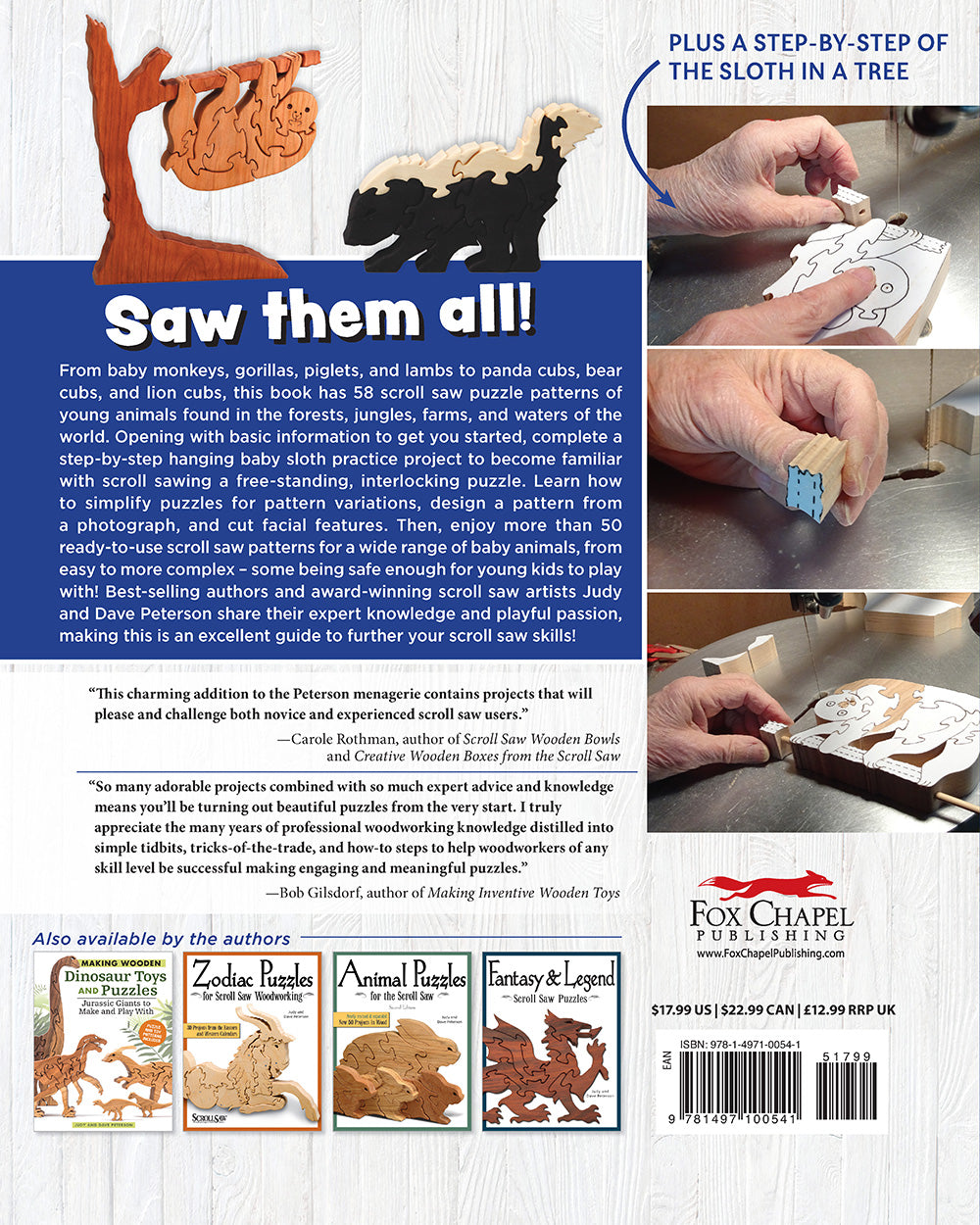 Scroll Saw Baby Animals - Fox Chapel Publishing Co.