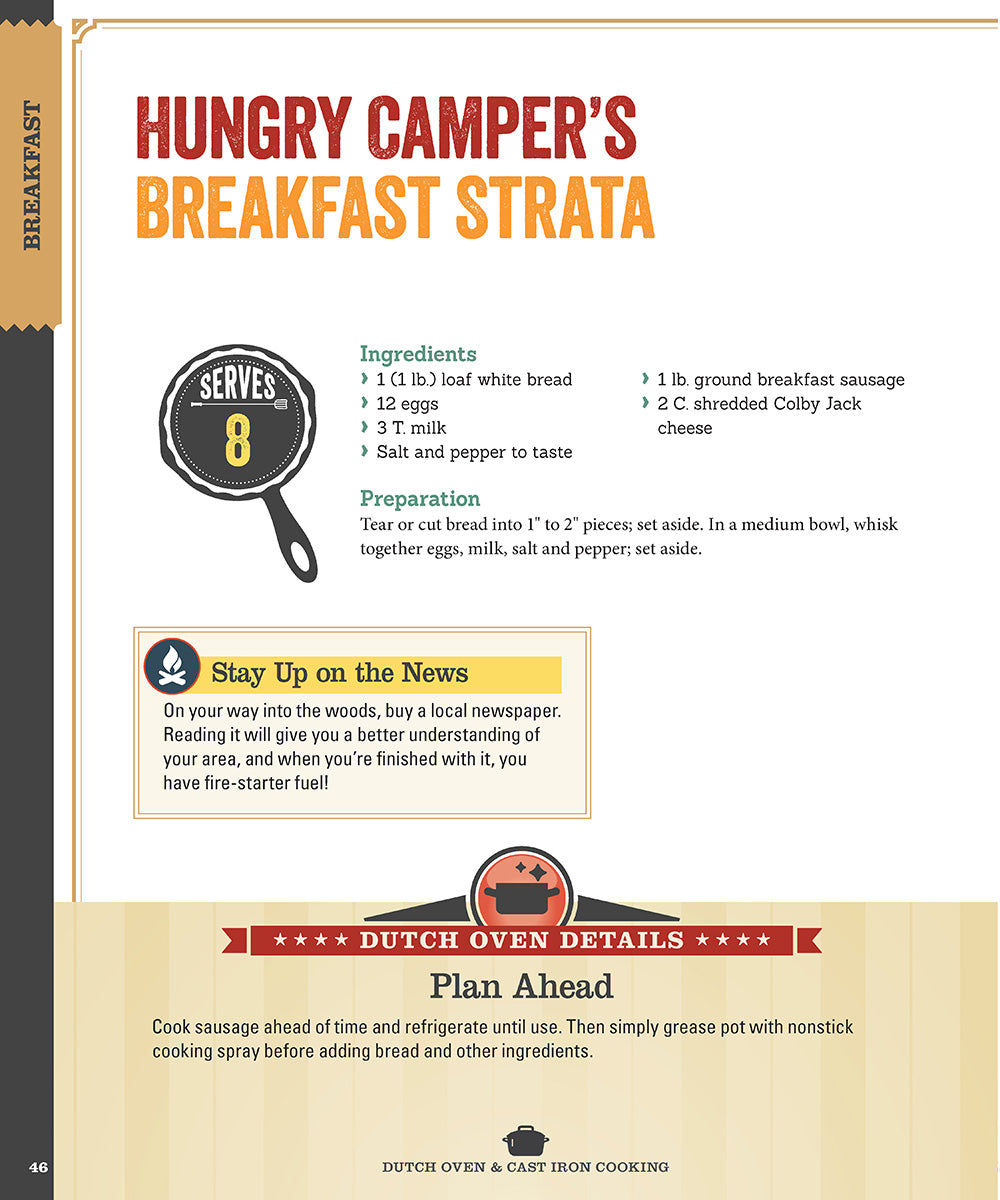 Dutch Oven and Cast Iron Cooking, Revised & Expanded Third Edition - Fox Chapel Publishing Co.