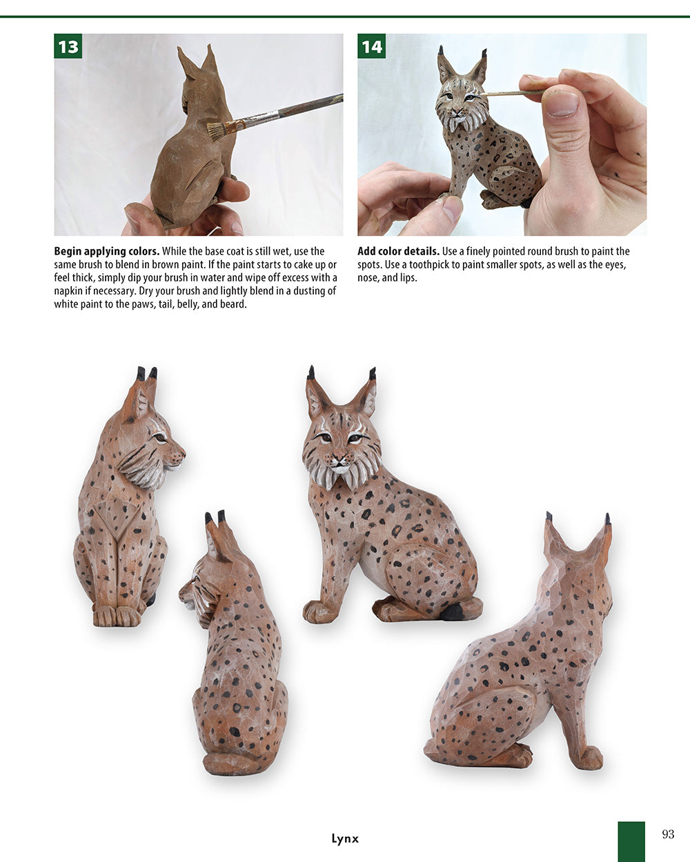 Whittling Flat-Plane Animals - Fox Chapel Publishing Co.