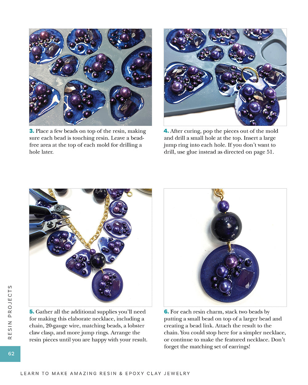 Learn to Make Amazing Resin & Epoxy Clay Jewelry - Fox Chapel Publishing Co.