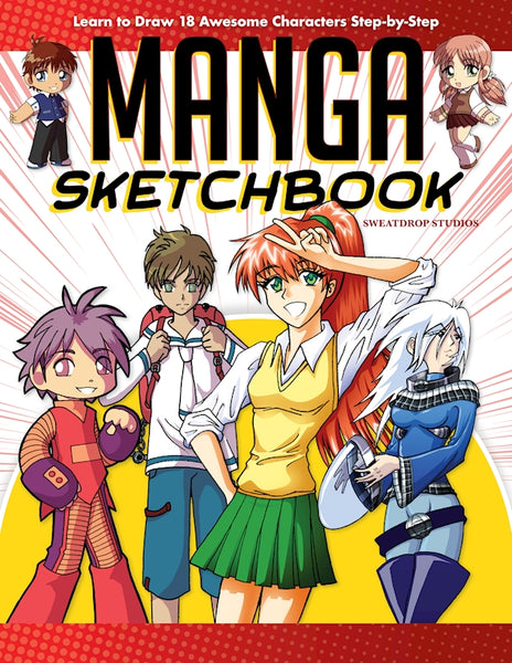 Anime Comic Sketchbook: Large Sketchbook for creating your own