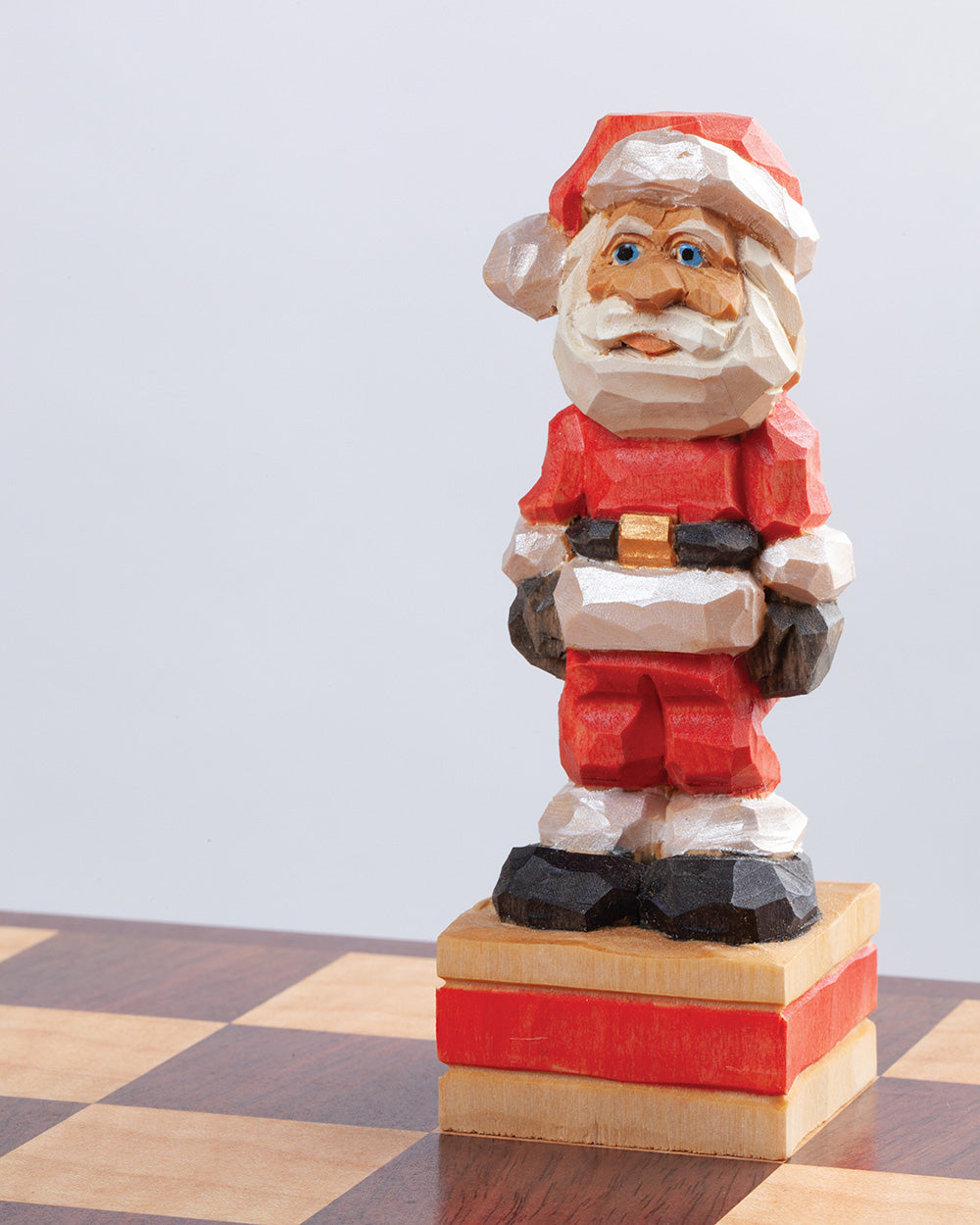 Woodcarving a Christmas Chess Set - Fox Chapel Publishing Co.