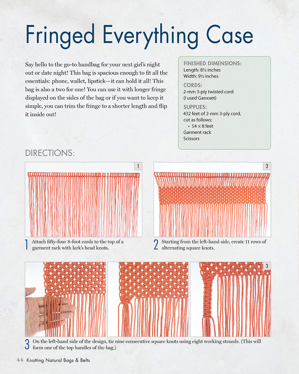 Knotting Natural Bags & Belts - Fox Chapel Publishing Co.