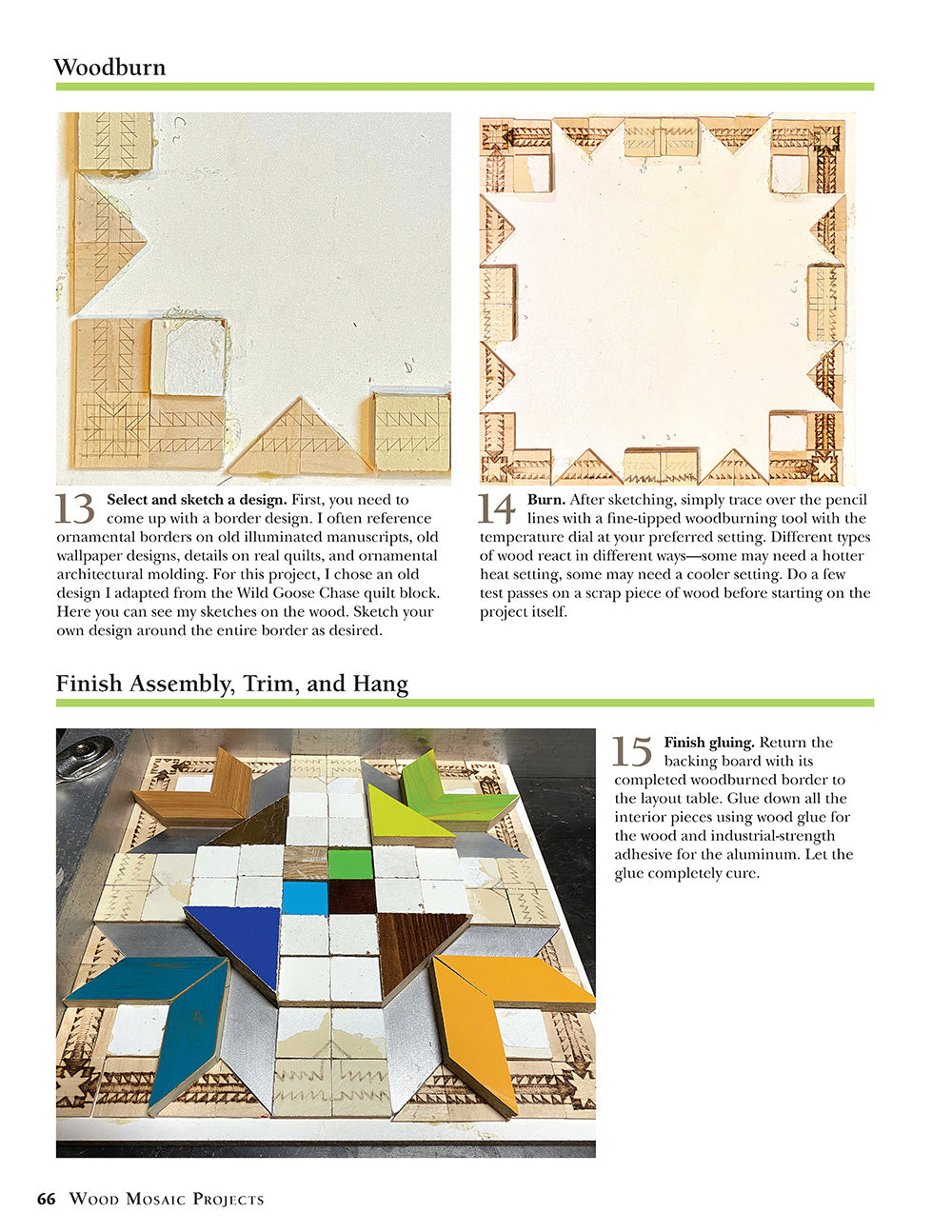 Wood Mosaic Projects - Fox Chapel Publishing Co.