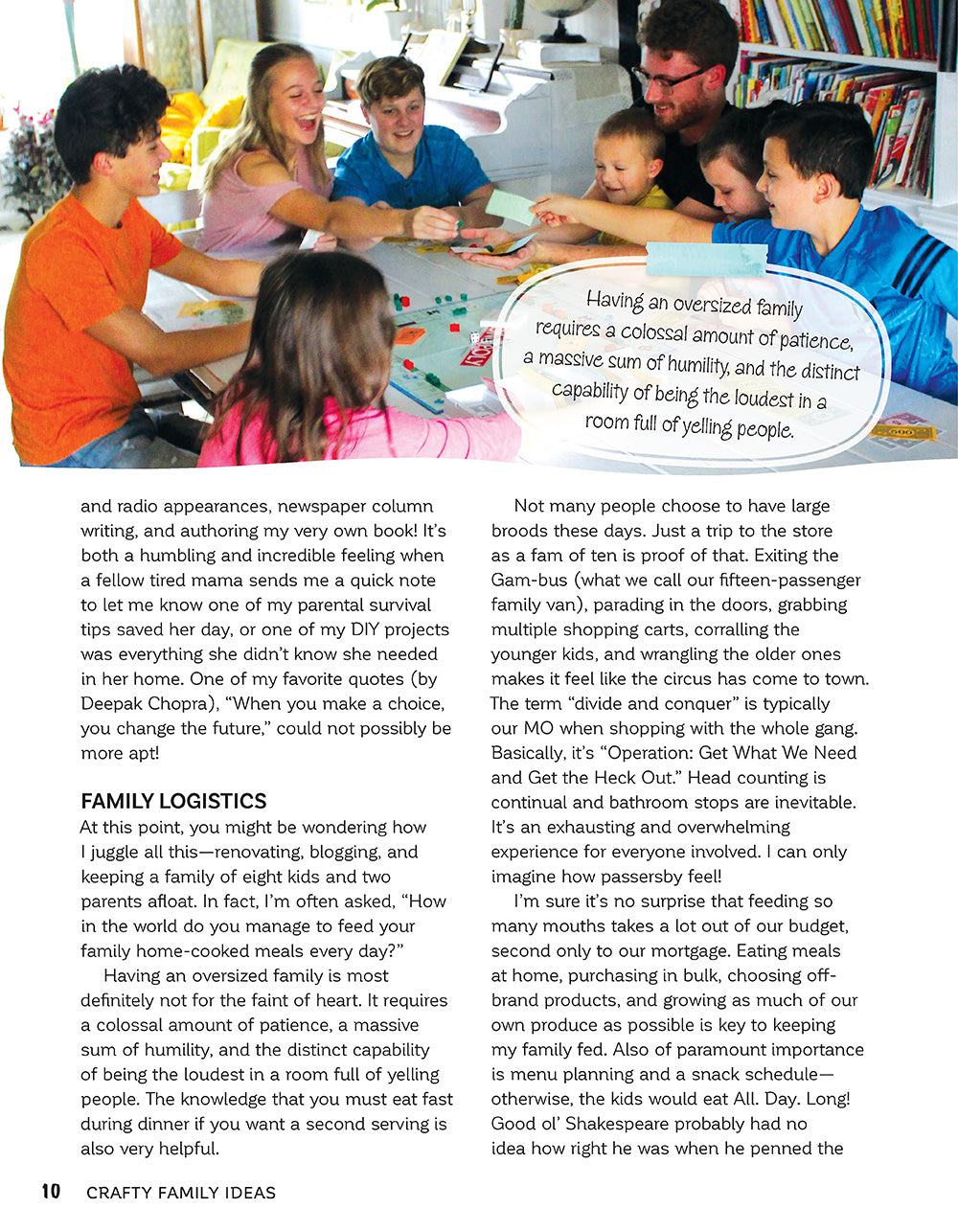 Crafty Family Ideas - Fox Chapel Publishing Co.