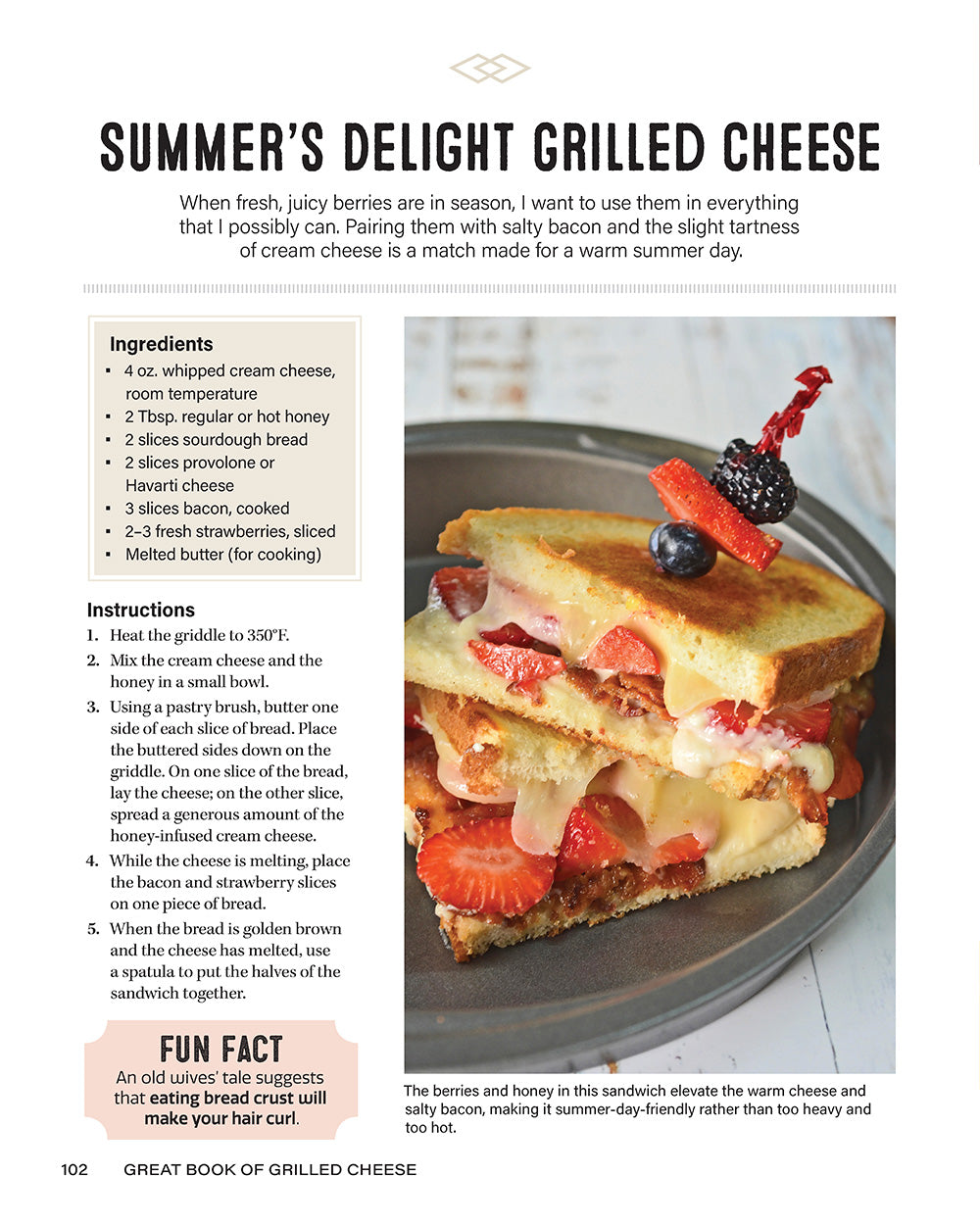 Great Book of Grilled Cheese (spiral bound) - Fox Chapel Publishing Co.