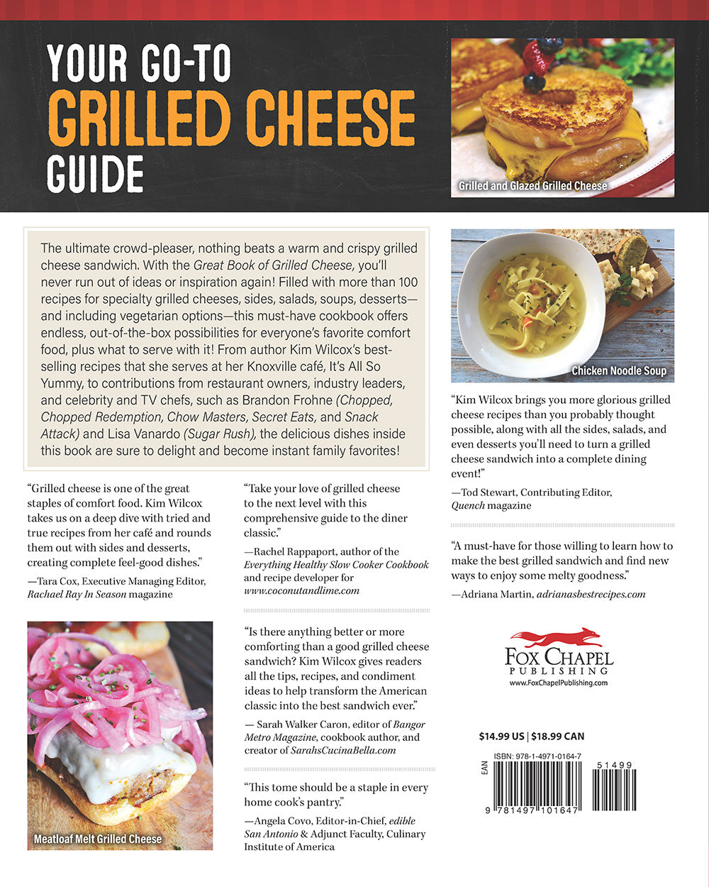 Great Book of Grilled Cheese (spiral bound) - Fox Chapel Publishing Co.