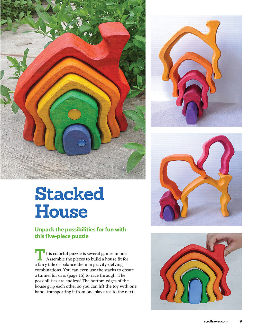 Colorful Toys that Stack, Rock, and Roll - Fox Chapel Publishing Co.