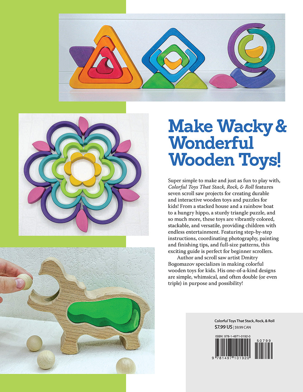 Colorful Toys that Stack, Rock, and Roll - Fox Chapel Publishing Co.