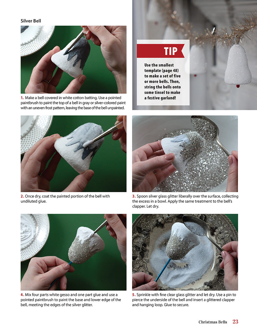 Spun Cotton Christmas Ornaments - Fox Chapel Publishing Co.