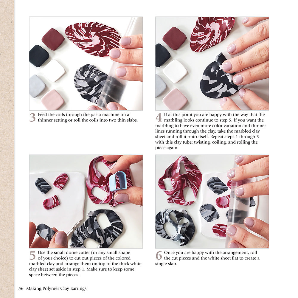 Making Polymer Clay Earrings - Fox Chapel Publishing Co.