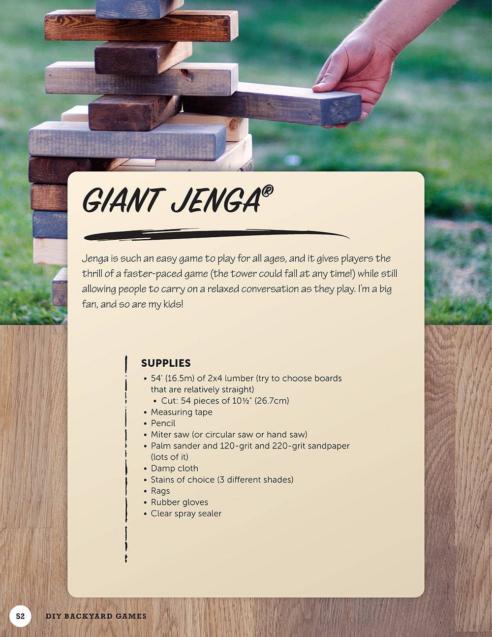 DIY Backyard Games - Fox Chapel Publishing Co.