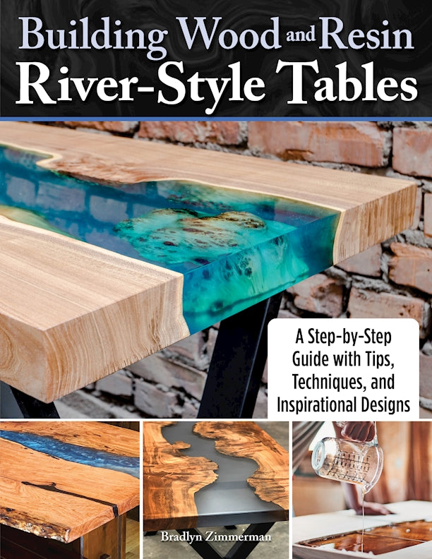 Building Wood and Resin River-Style Tables
