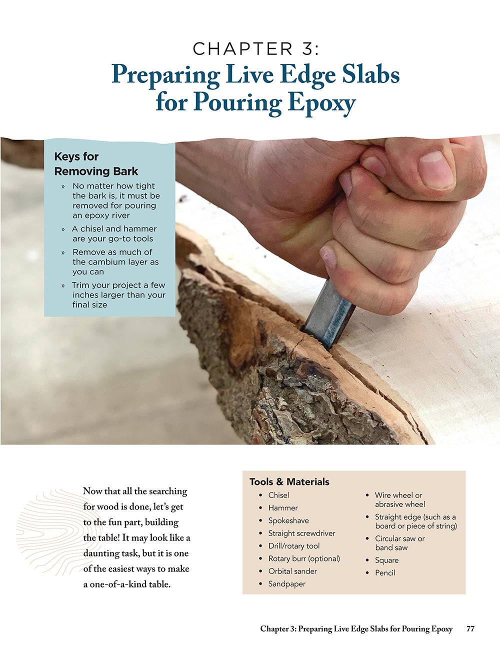 Building Wood and Resin River-Style Tables - Fox Chapel Publishing Co.