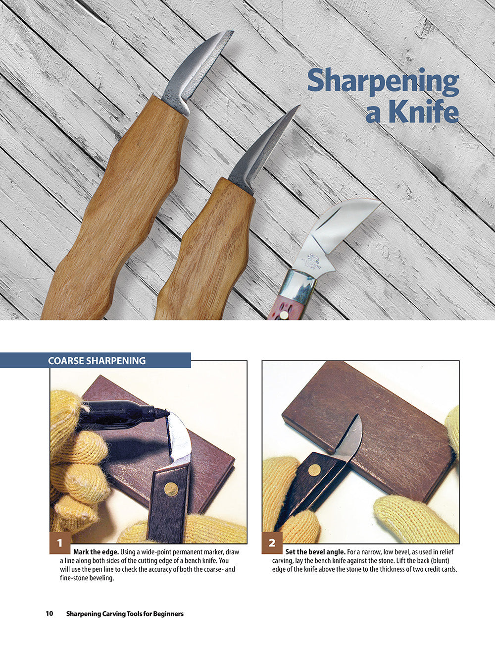 Sharpening Carving Tools for Beginners – Fox Chapel Publishing Co.