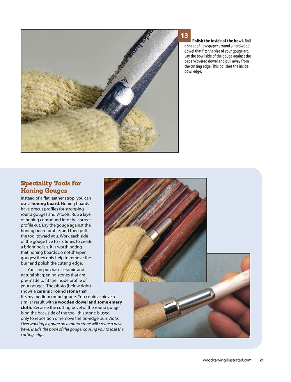 Great Gouges: the Essential Tool Kit - Woodcarving Illustrated