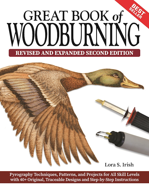 Great Book of Woodburning, Revised and Expanded Second Edition - Fox Chapel Publishing Co.