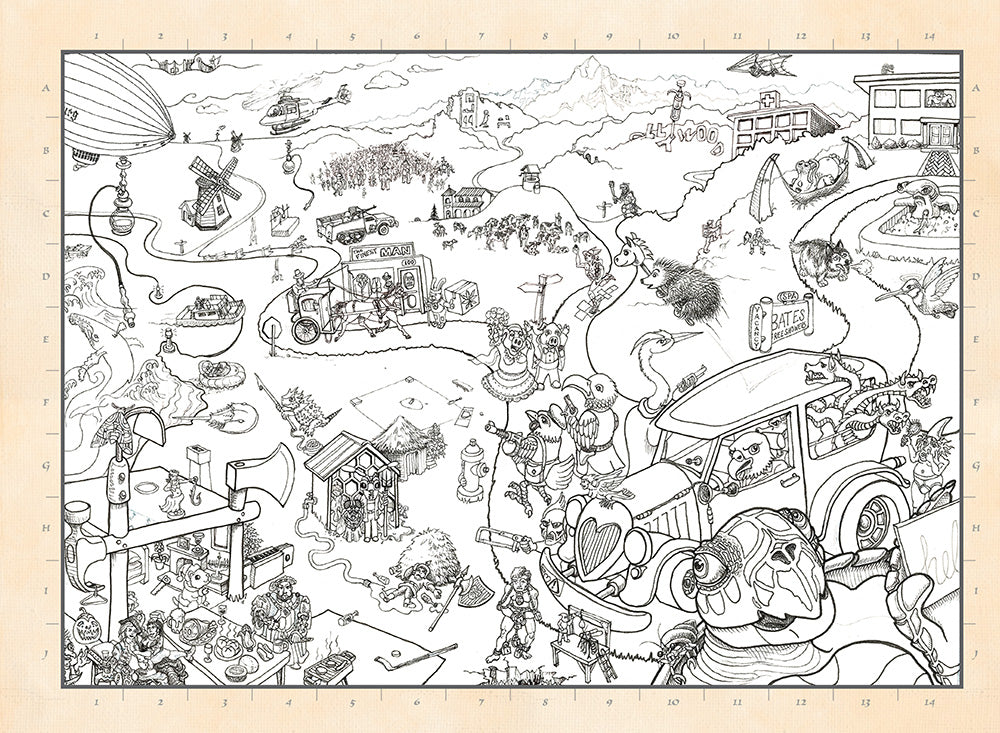 Amazing A--Z AlphaQuest Seek & Find Challenge Puzzle Book - Fox Chapel Publishing Co.