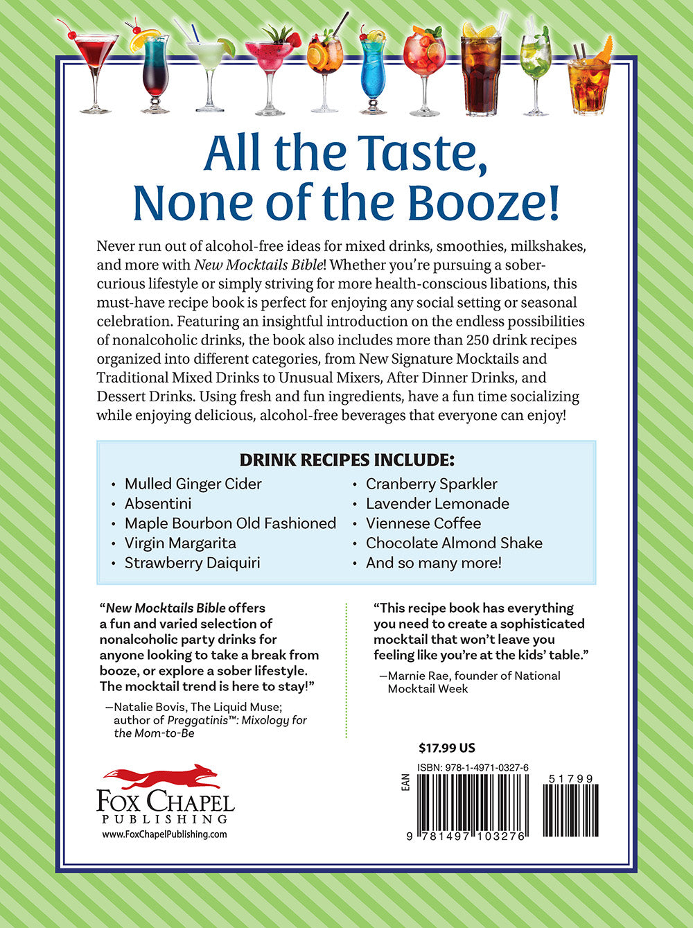 New Mocktails Bible - Fox Chapel Publishing Co.