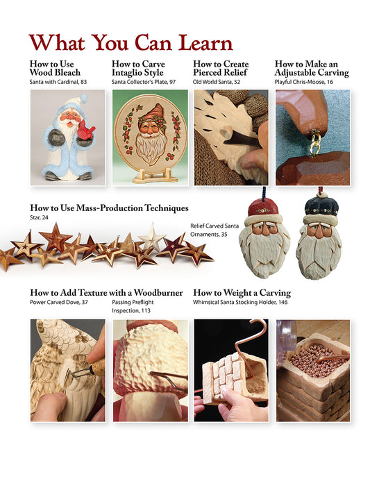 Handcarved Christmas, Updated Second Edition - Fox Chapel Publishing Co.