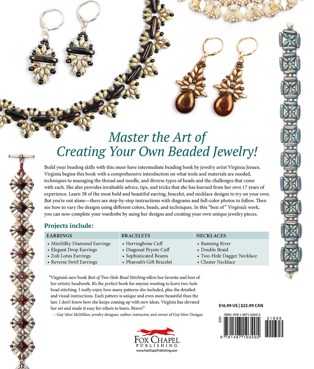 Best of Two-Hole Bead Stitching - Fox Chapel Publishing Co.
