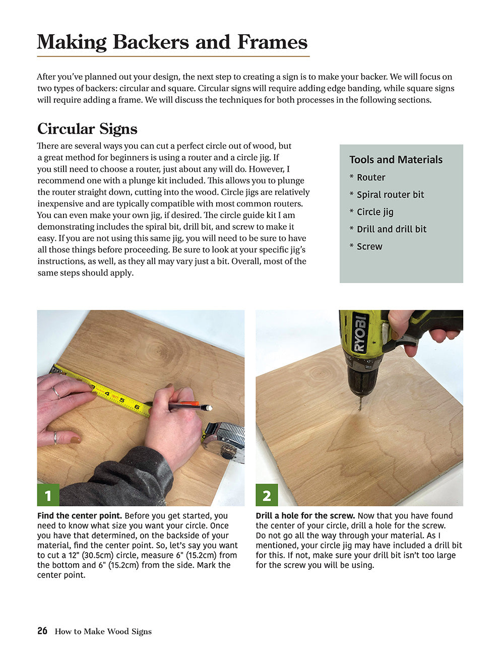 How to Make Wood Signs - Fox Chapel Publishing Co.