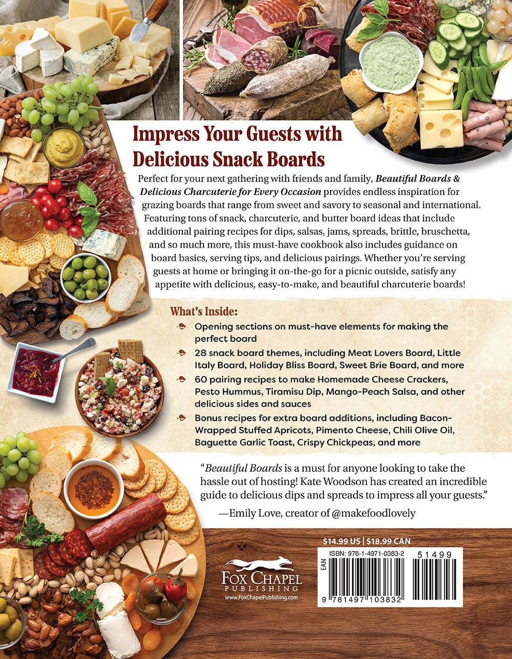 Beautiful Boards & Delicious Charcuterie for Every Occasion - Fox Chapel Publishing Co.